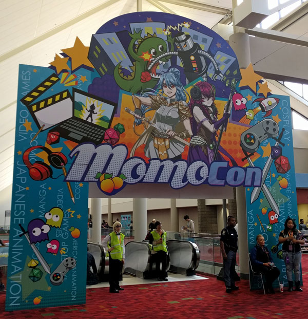 MomoCon entrance